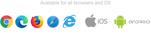 available for all browsers